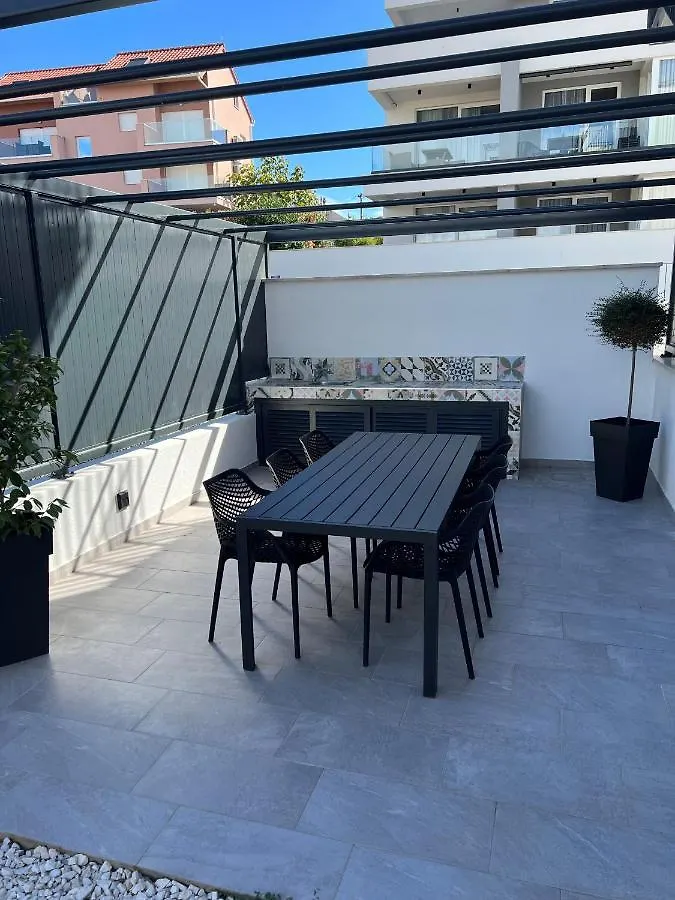 Apartment Molo With A Terrace, Garden And A Heated Pool Trogir 0*,  Croatia